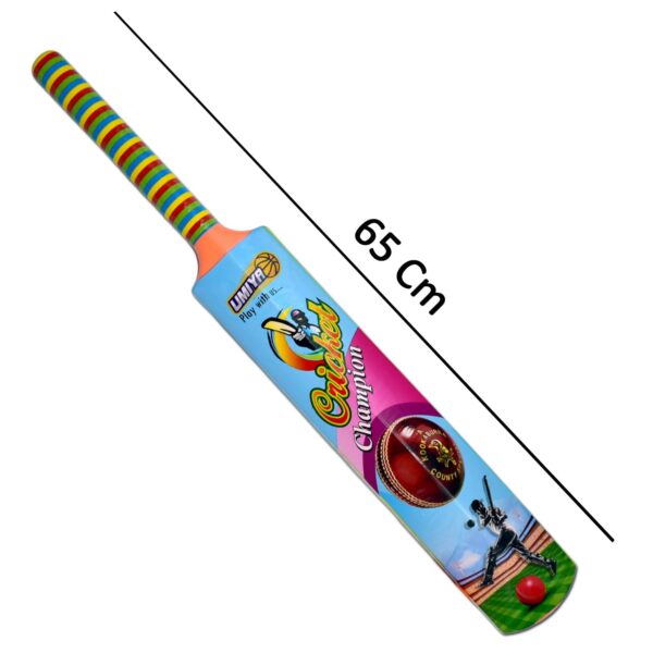 8001 Plastic Cricket Bat and Ball Toy for Kids