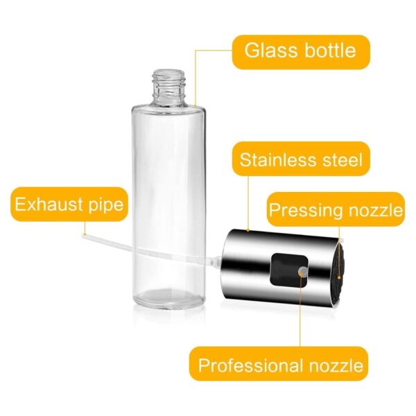 7126 Oil Sprayer Dispenser, Oil Versatile Glass Spray Bottle For Cooking & Multi Use Bottle