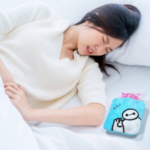 6525 Blue Baymax small Hot Water Bag with Cover...