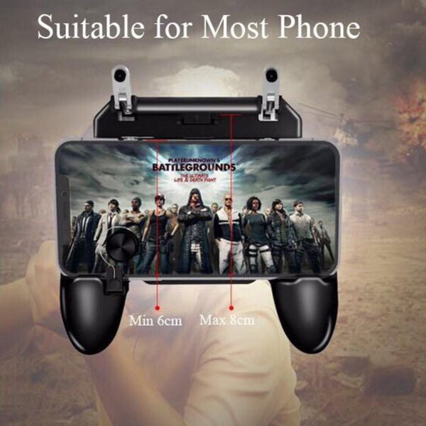 8048 PUBG Mobile Game Metal Controller Joystick Attachment Accessory