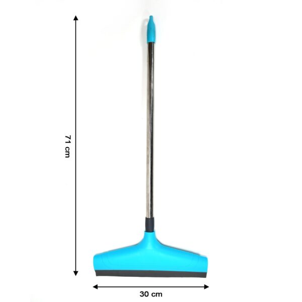 8708A Telescopic Home/Bathroom Wiper 12 Inch (30 cm), Plastic Floor Wiper