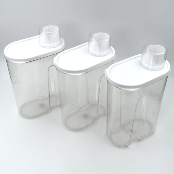 2761 3 Pc Cereal Dispenser 1700 ML For Storing And Serving Of Cereal And All Stuffs.