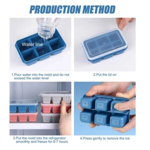 4750 6 cavity Silicone Ice Tray used in all kin...