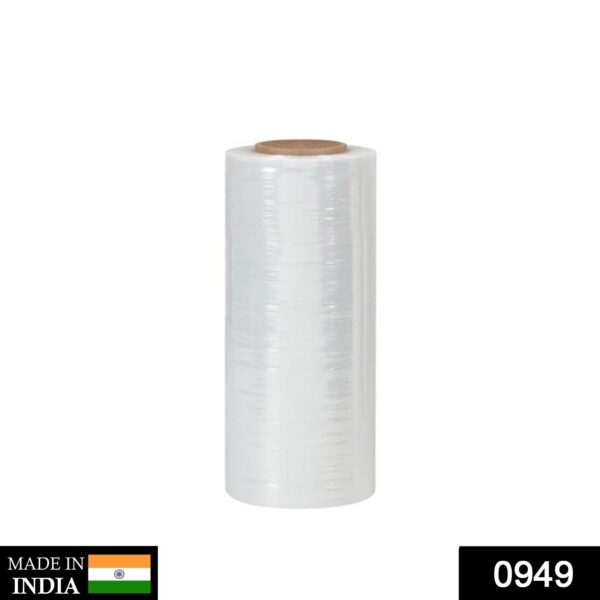 0949 Stretch Wrap Roll for Luggage Packing/Wrapping (White Stretch Film per KG any size)