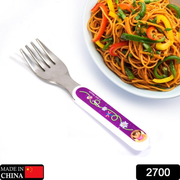 2700 STAINLESS STEEL FORKS WITH COMFORTABLE GRIP DINING FORK