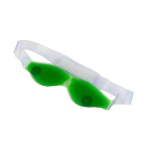 0403 Cold Eye Mask with Stick-on Straps (Green)