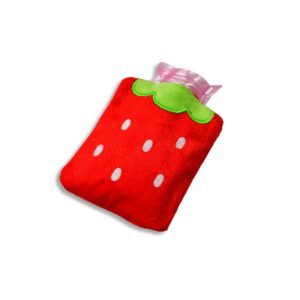 6516 Strawberry small Hot Water Bag with Cover ...