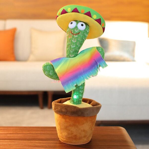 8047 Dancing Cactus Talking Toy, Chargeable Toy