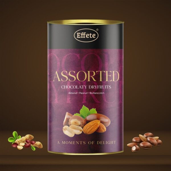 7808_Effete Assorted Chocolate Dryfruits - Almonds, Peanut & Butterscotch