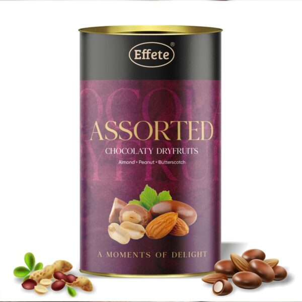 7808_Effete Assorted Chocolate Dryfruits - Almonds, Peanut & Butterscotch