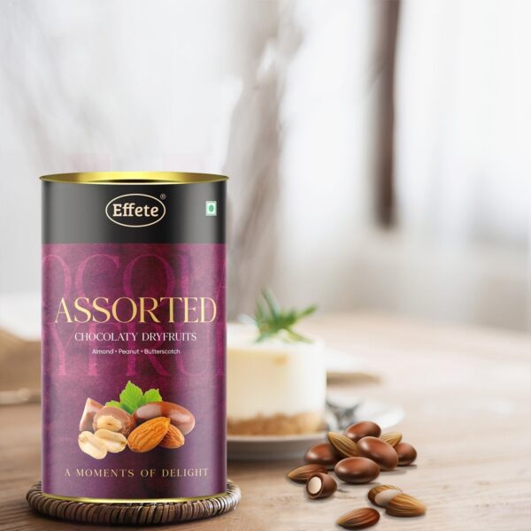 7808_Effete Assorted Chocolate Dryfruits - Almonds, Peanut & Butterscotch