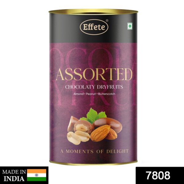 7808_Effete Assorted Chocolate Dryfruits - Almonds, Peanut & Butterscotch