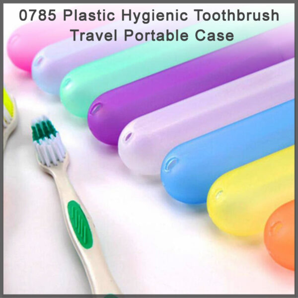 0785 Plastic Hygienic Toothbrush Travel Portable Case