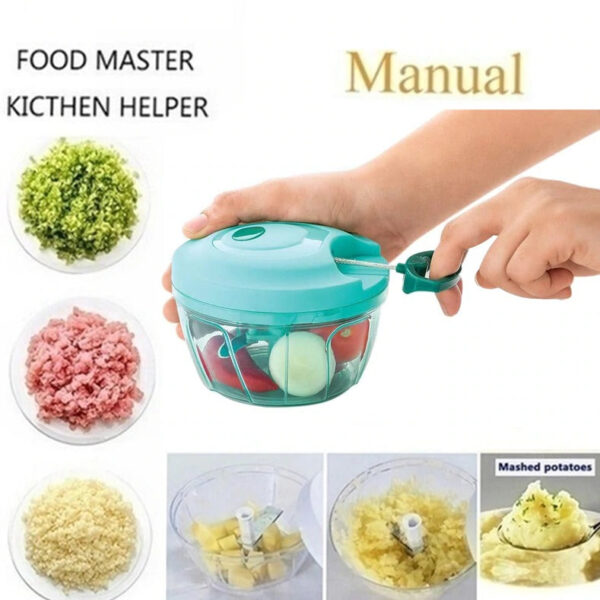 0080 V Atm Green 450 ML Chopper widely used in all types of household kitchen purposes for chopping and cutting of various kinds of fruits and vegetables etc.