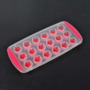 7165 Ice Mould Flower Shape 18 Cavity Mould ice Tray Sphere ice Flower Mould Small ice Flower Tray Mini ice Cube Tray