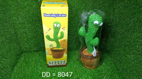 8047 Dancing Cactus Talking Toy, Chargeable Toy