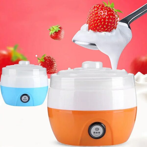 Electronic Yogurt Maker, Automatic Yogurt Maker Machine 1L Yoghurt DIY Tool Plastic Container for Home Use DeoDap